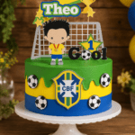 Topo de Bolo - Futebol
