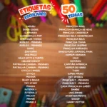 Etiqueta Escolar Combo - Volta às Aulas - Imagem 2