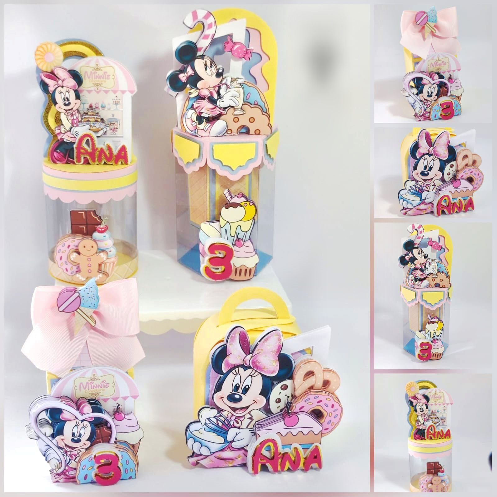 71 - Minnie Confeiteira Minnie Confeiteira - Arquivo de Corte / Festa - Imagem 1