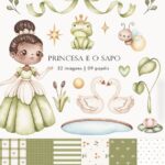 A Princesa e o Sapo - Kit Digital