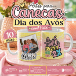 Dia dos Avós - Sublimação