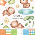 Capivara - Kit Digital