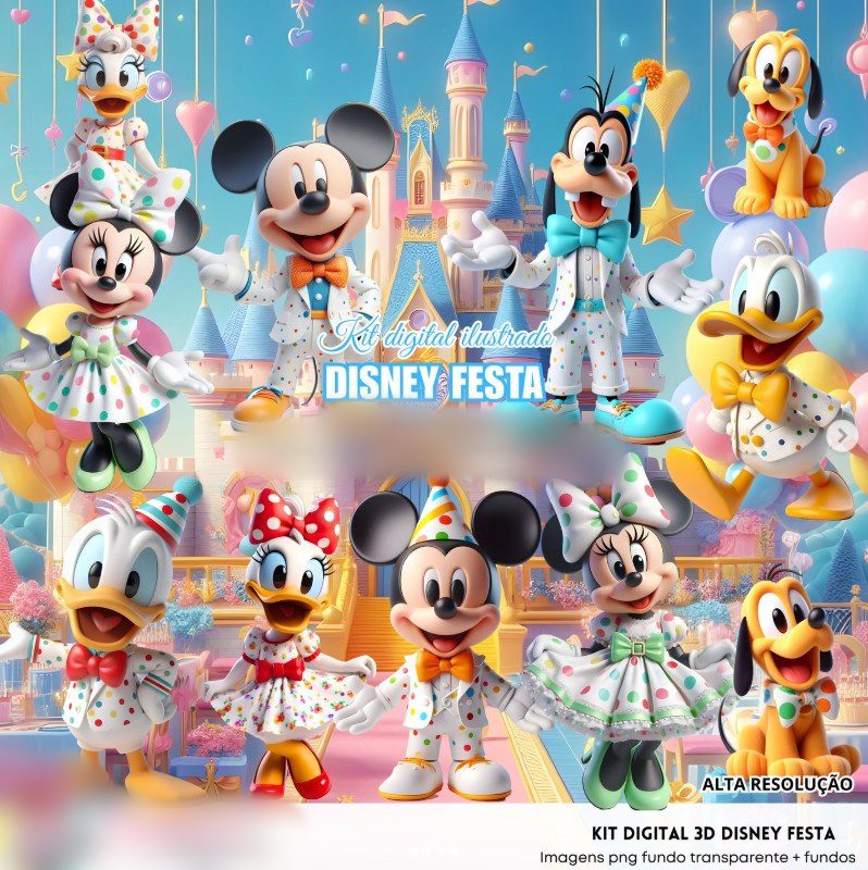 Disney Festa Disney Festa - Kit Digital - Imagem 1