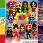 Super Heroínas - Kit Digital