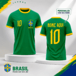 Camiseta Brasil - Sublimação - Imagem 2