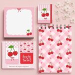 Mini Kit Cerejinha - Encadernação