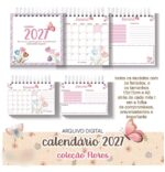 Calendário 2027 Coleção Flores - Imagem 2