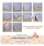 Calendário 2027 Coleção Flores - Imagem 3