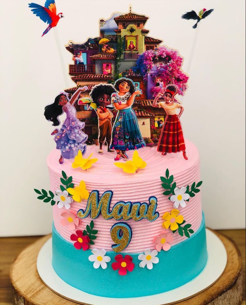6 Topo de Bolo - Encanto - Imagem 1